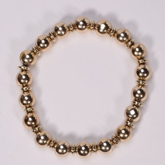 Multilayer Leaf Pendant Bracelet - Picture 2 of 5